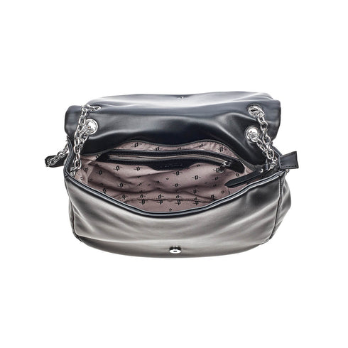 Verde Γυναικεία Τσάντα Ώμου 16-7357 Μαύρο